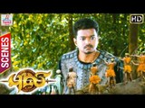 Puli Tamil Movie | Scenes | Vijay meets dwarfs | Ali | Robo Shankar | Thambi Ramaiah | Sathyan