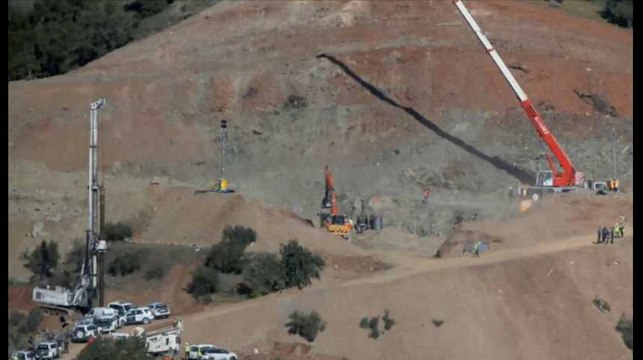 Julen Rosello, deux ans, est tombé dans un puits, situé à Totalan près de Malaga, le 13 janvier dernier
