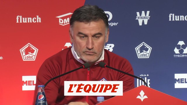 Galtier «Etre focalisé sur notre jeu et notre animation» - Foot - L1 - LOSC