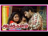 Amarkalam Tamil Movie | Scenes | Shalini hurts herself for Ajith | Raghuvaran