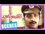 Vaanavil Tamil movie | Scenes | Arjun arrested | Manivannan visits Arjun | Prakash Raj
