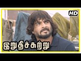 Irudhi Suttru Tamil Movie | Scenes | Ritika misunderstands Madhavan | Kaali Venkat