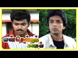 Endrendrum Kadhal tamil movie | scenes | Vijay recollects Bhanupriya's past | Rambha | Raghuvaran