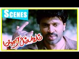 Madurai Sambavam tamil movie | scenes | Harikumar intro bashing goons | Radha Ravi