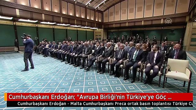 Cumhurbaşkanı Erdoğan: Avrupa Birliği'nin Türkiye'ye Göç Sorunu Noktasında Vermiş Olduğu Söz...