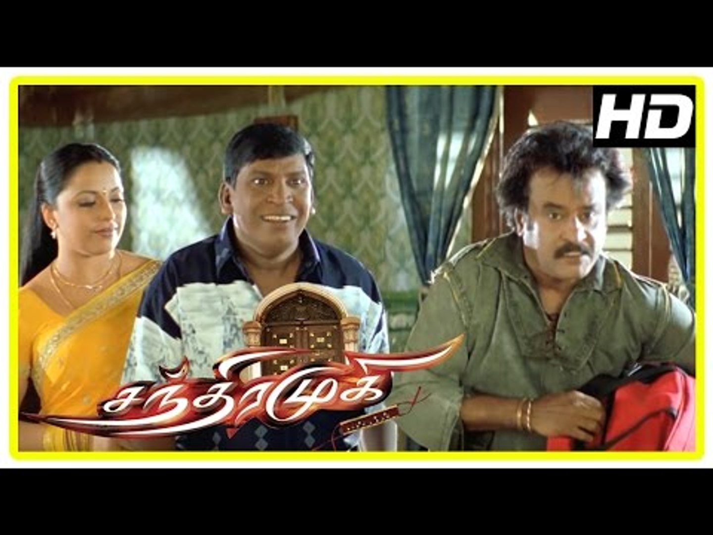 Chandramukhi Tamil Movie Comedy Scene Rajinikanth trolls Vadivelu Jyothika Nayanthara