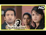 Deiva Thirumagal Tamil movie | scenes | M S Bhaskar supports Vikram in court | Anushka | Nassar