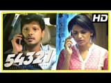54321 Tamil movie scenes | Pavithra waits for Aarvin | Thief enters Pavitra's house | Shabeer