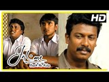 Saattai Tamil movie scenes | Samuthirakani decides to help students | Yuvan | Mahima
