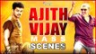 Ajith - Vijay Mass Scenes | Vedalam | Puli | Shruti Haasan | Sridevi | Hansika | Tamil Mass Scenes