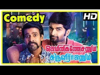 Tải video: Gemini Ganeshanum Suruli Raajanum Comedy Scenes | Atharvaa | Soori | Pranitha | Aishwarya