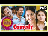 Varuthapadatha Valibar Sangam Scenes | Sivakarthikeyan falls for Bindu Madhavi | Siva Soori Comedy