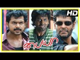 Paiya Tamil Movie Scenes | Jagan tries to save Karthi from Milind Soman | Karthi fights Milind Soman