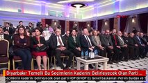 Diyarbakır Temelli Bu Seçimlerin Kaderini Belirleyecek Olan Parti Hdp'dir