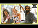 Sasikumar New Movie | Sasikumar Intro | Tharai Thappattai Movie Scenes | Bala