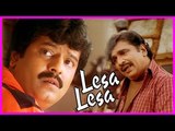 Vivek Ramesh Khanna Comedy | Lesa Lesa Movie Scenes | Trisha learns truth about Shaam