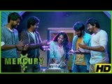 Mercury Tamil Movie Scenes | Friends celebrate Indhuja's birthday and go for a ride | Sananth Reddy