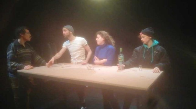 Mons: répétition de la pièce Ravachol à la Maison Folie