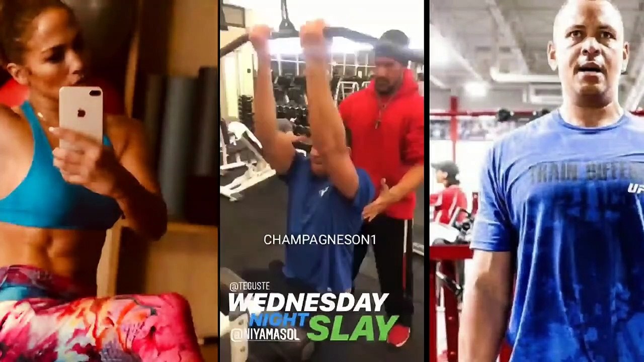 Jennifer Lopez & Alex Rodriguez November Workout 2018