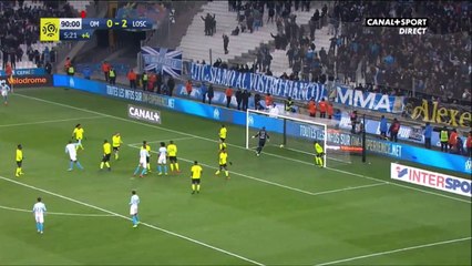Mario Balotelli 96th minute goal - Marseille [1]-2 Lille