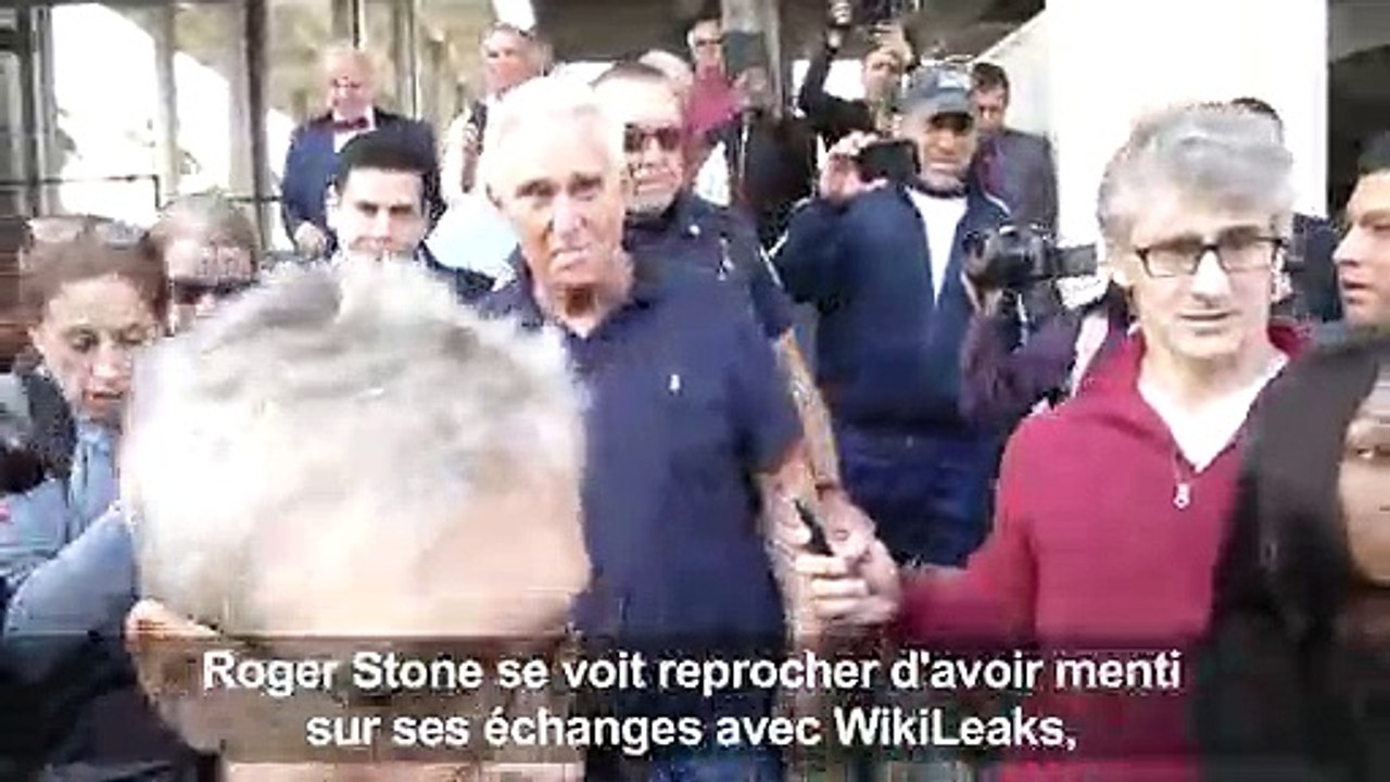 USA: Roger Stone dit qu'il plaidera "non coupable"