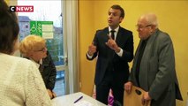 Hausse de la CSG : les explications d'Emmanuel Macron à des retraités
