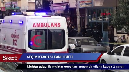 Seçim kavgası kanlı bitti