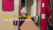 Greta Thunberg, une jeune militante écologiste au forum de Davos