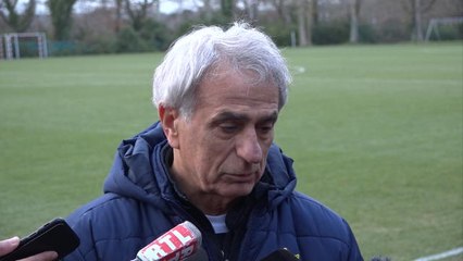 Disparition d'Emiliano Sala - Halilhodzic : "Nous devons rester unis"