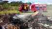 Incêndio atinge área de vegetação e Corpo de Bombeiros é acionado