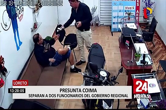 Iquitos: registran supuesta coima entre funcionarios del gobierno regional de Loreto