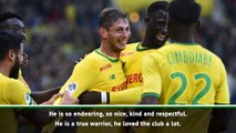 Nantes head coach pays tribute to Sala after training