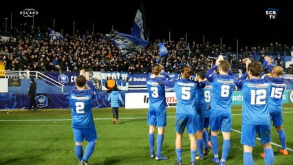 Bastia 2-1 Noisy Le Grand : La joie devant la tribune Est !