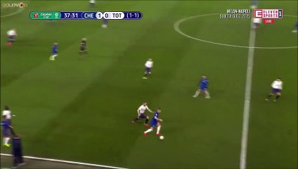 Eden Hazard goal vs Tottenham (2-0)