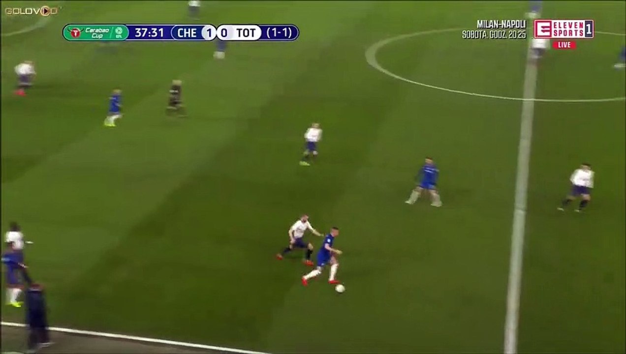Eden Hazard goal vs Tottenham (2-0)