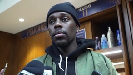 Pelicans vs. Pistons Postgame: Jrue Holiday 1-23-19