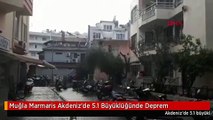 Muğla Marmaris Akdeniz'de 5.1 Büyüklüğünde Deprem