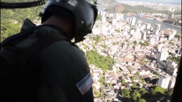 PM fecha cerco em matas de Vitória para encontrar suspeitos de ataque