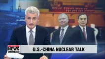 U.S., China nuclear envoys meet over N. Korea