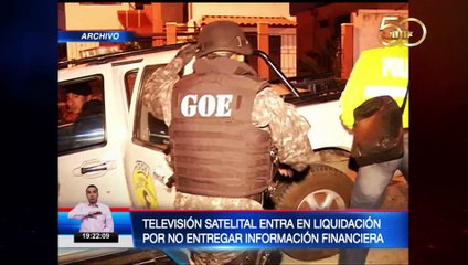 Televisión satelital entra en liquidación