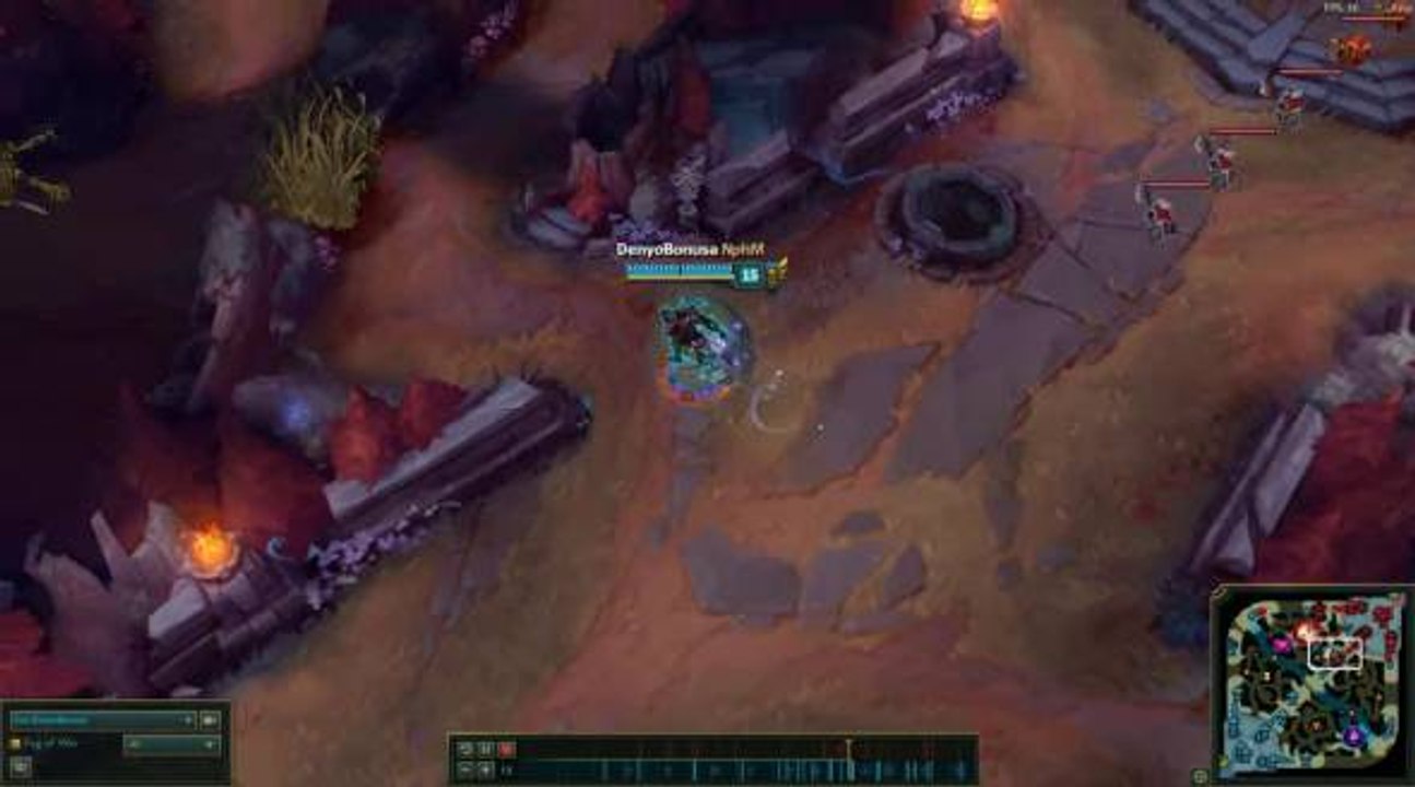 Zed 1v4 Quadra Insane Moves