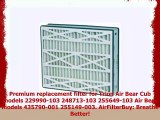 FilterBuy 20x20x5 Trion Air Bear Aftermarket Replacement Furnace FilterAir Filter  AFB