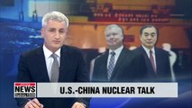 U.S., China nuclear envoys meet over N. Korea