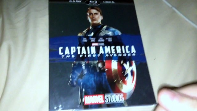 Captain America: The First Avenger Blu-Ray/Digital HD Unboxing