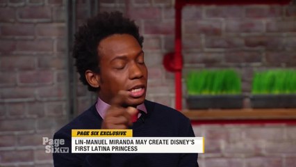 .@Lin_Manuel is in talks with @Disney to create the first feature film with a Latina princess! We have all the deets on today's episode of #PageSixTV!