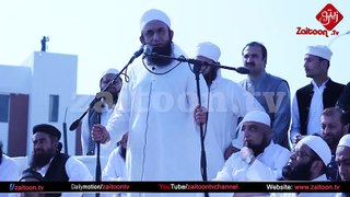 Molana Tariq Jameel Bayan before Namaz-e-Janaza of Junaid Jamshed Full HD - YouTube