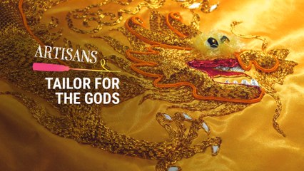 This Taiwanese Man Embroiders Outfits For Taoist Gods