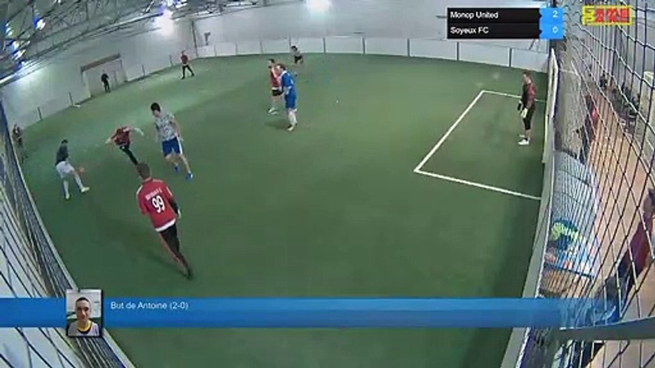 But de Antoine  (2-0) - Monop United Vs Soyeux FC - 24/01/19 20:00 - LIGUE 4 - Poitiers Game Parc