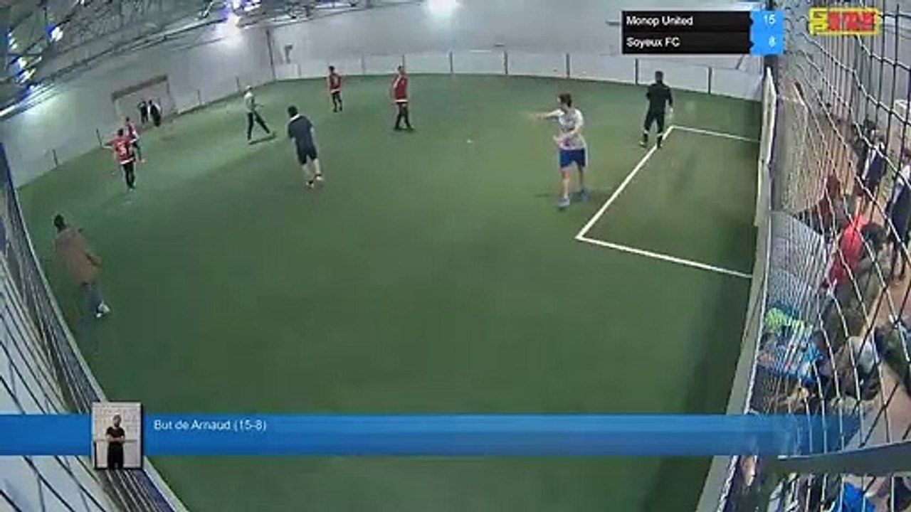 But de Arnaud (15-8) - Monop United Vs Soyeux FC - 24/01/19 20:00 - LIGUE 4 - Poitiers Game Parc
