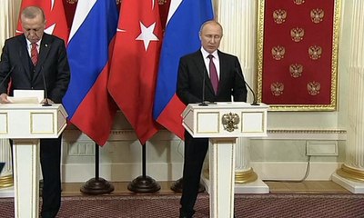 Erdogan Temui Putin Bahas Situasi di Suriah